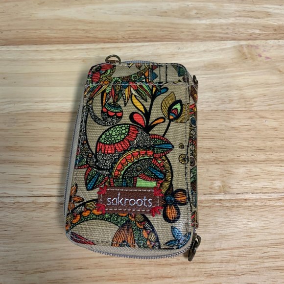 Sakroots Multi Purpose Owl Wallet - Picture 2 of 4